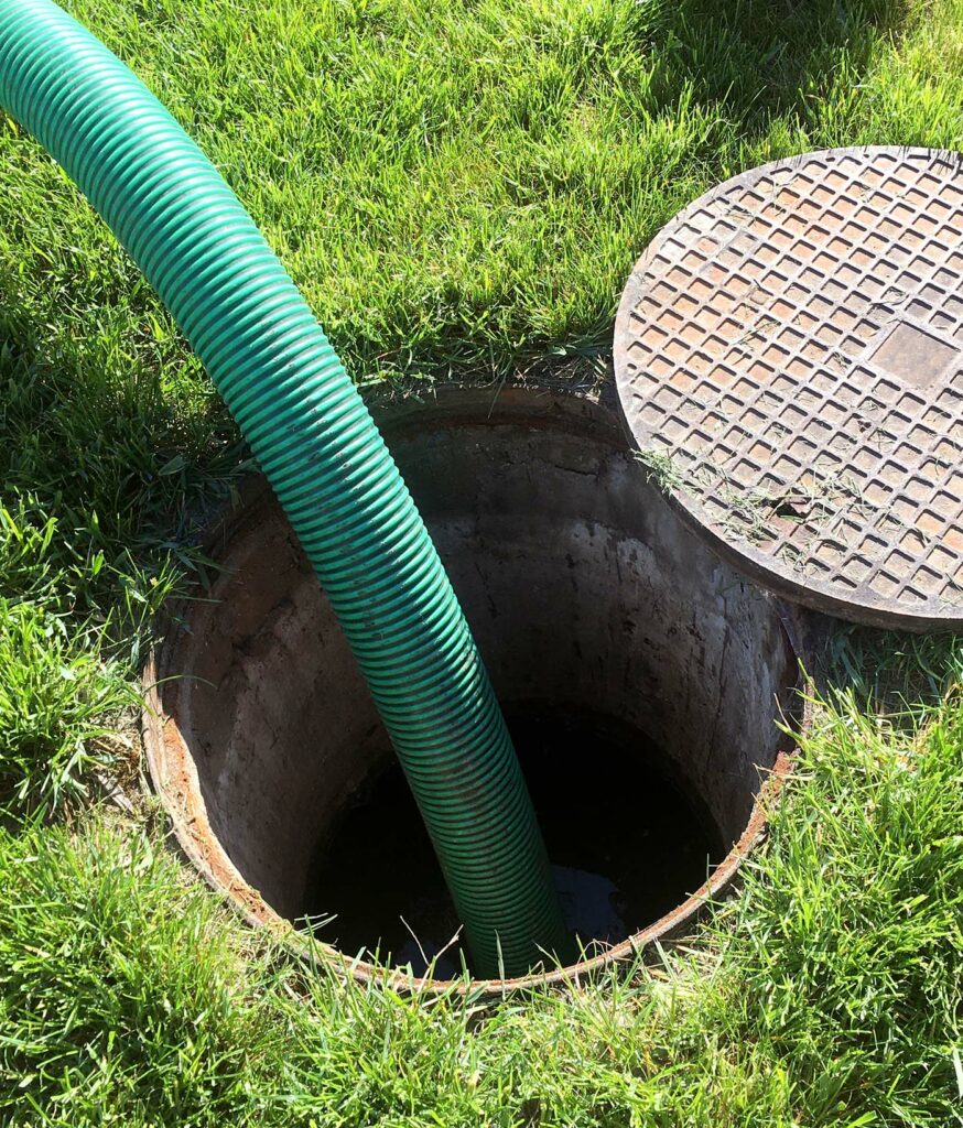 Septic System Pumping Photo